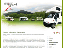 Tablet Screenshot of mustangcamping.ro